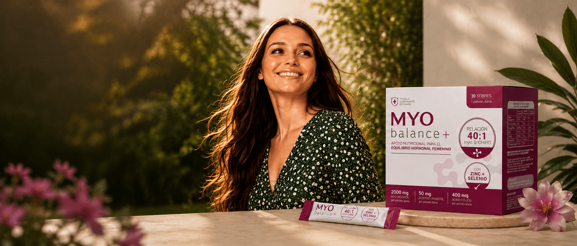 Mujer con MYO Balance+